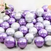 Conjunto de Balões Metálicos Espessos 30 Peças para Festas de Aniversário de Natal Decoração Balões Flutuantes Metal Cromado Atacado