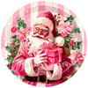 Mm301 Vermelho Natal Papai Noel Feriado Aniversário Louça 8 Pessoas 4 Peças Prato de Papel Copo de Papel Guardanapo