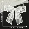 Parche Bordado de Lazo de Encaje de Dibujos Animados Lindos Accesorios para Diario DIY Broche Pasador Adornos para Joyería Parche de Tela