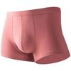 Cueca boxer masculina de algodão respirável dos anos 50, roupa íntima para homens, amiga da pele