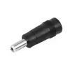 Cabeça de conversão de plugue de conversão de energia DC DC 5.5 / 2.1 fêmea para conector de conversão de laptop de carregador macho