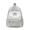 Mochila Escolar Nueva Color Azul Claro Star Milk Mist para Niñas, Mochila Suave Estilo Japonés Ins para Chicas de Secundaria y Preparatoria, Mochila Ligera de Gran Capacidad