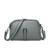 Bolso de Verano Transfronterizo para Mujer de Cuero Genuino 2025 Nueva Moda Patrón Lichi Bolso de Hombro Cruzado Cuero Vacuno Capa Superior Bolso para Teléfono Móvil