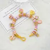 Pulseira Popular Estilo Antigo Banhada a Ouro Hello Kitty do Xiaohongshu Atacado Desenho Animado Doce e Fofo Esmalte Gato Joias