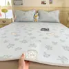 Novo Conjunto de 3 Peças de Colchão de Gelo Cartoon 2026 com Efeito Refrescante, Lavável à Máquina, para Dormitório de Estudante de Verão, Cama de Solteiro