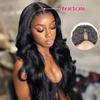 Comercio exterior Europa y Estados Unidos Peluca de media cabeza en forma de V postizo para mujer cabello negro largo rizado fibra química pelucas para la cabeza ventas directas de Xuchang