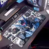 Mouse Pad Grande de Mecha Gundam com Sensação de Tecnologia para E-Sports, Estudo, Jogos e Uso em Dormitório, Tapete Antiderrapante e Espessado para Mesa de Computador