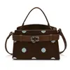 Bolsa de Mão de Bolinhas Mini Nicho para Mulheres, Novo Estilo Primavera 2026, Bolsa de Ombro/Axila Casual de Alta Qualidade e Estilosa