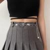 Accesorios de Cadena de Cintura Vintage para Mujer Cadena Combinable Cinturón Decoración Falda Suéter Traje Jeans Cadena de Metal