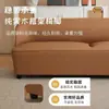 Sofá Simples de Luxo Leve para Apartamento Pequeno Sala de Estar Casa de Aluguel Quarto Loja de Roupas Área de Descanso Sofá de Linha Reta