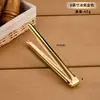 Pinça de Gelo de Aço Inoxidável 304 Pinça Antiderrapante para Churrasco Pinça para Cubos de Gelo Pinça para Cristais de Gelo de Doce de Rocha Pinças Pequenas para Frutas Pinça para Alimentos