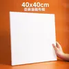 Moldura para pintura a óleo de bambu verde, tela interna em linho e algodão puro, materiais de arte para praticar pintura manual em tela, moldura para pintura a óleo no atacado