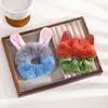 [Acessório de Cabeça Zootopia] Novo Scrunchie de Pelúcia Judy e Nick 2025 Elástico de Cabelo Corda de Cabelo Acessório de Cabelo para Mulheres