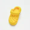 Diapositivas mini de colores de gran venta, llaveros de pantuflas lindas, accesorios para manualidades, decoraciones divertidas y versátiles para zapatos