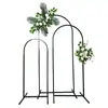 Arco de balão de ferro dourado ABC com 16 tubos, suporte de flores, suprimentos para layout de festa de casamento, adereços de fundo, venda quente transfronteiriça
