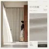 Cortinas de Dormitorio de Estilo Pastoral de Nuevo Estilo 2026, Oscurecimiento Total, Gama Alta, Tela para Persianas sin Taladro, Cortinas de Protección Solar y Aislamiento Térmico para Balcón