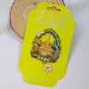 Ímã de Geladeira de Metal com Marco de Cidade Turística Criativa, Lembrança Cultural e Criativa do Gato Wa de Yunnan das Atrações de Xishuangbanna