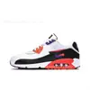Zapatos Deportivos Transfronterizos de Comercio Exterior Max90 con Amortiguación de Aire para Hombres y Mujeres, Versátiles de Malla Retro Transpirables Resistentes al Desgaste para Uso Casual