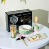 Especial transfronterizo para traje de estilo japonés de matcha, punto de esmalte de horno, dispositivo de té, soporte para té, cuenco de matcha, cuchara de matcha, Baibenli matcha