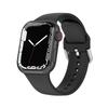 Para Correa Apple 8 Generación Ultra/SE Color Sólido Correa de Silicona con Hebilla Samsung Correa applewatch