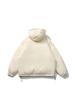 Nanxia Disfraz Nueva Chaqueta de Plumas Reversible de Moda Holgada para Hombre y Mujer con Capucha Marca Trendy de Exterior Más Terciopelo