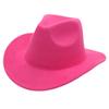Chapéu de Cowboy Ocidental Transfronteiriço Performance de Palco Protetor Solar Externo Protetor Solar Estilo Étnico Xizang Panamenho Francês Retrô