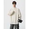 Suéter de Moda para Hombre 2026 Nuevo Estilo Camisa Base Inspirada en Chanel Camiseta de Manga Larga Estilo Old Money para Hombre Sudadera Oversize para Hombre