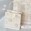 Bolsa de Regalo para Fiesta de Té de Osos, Bolsa de Papel Grueso de Alta Calidad para Almacenamiento, Bolsa de Tote Linda de Dibujos Animados para Regalo de Cumpleaños