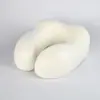 Caixa de armazenamento de travesseiro em U, bolsa de armazenamento de travesseiro portátil para viagem, travesseiro de suporte para pescoço em U de espuma de memória, logotipo personalizado