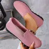 Zapatos Planos de Mocasín Transpirables Antideslizantes de Tejido Flyknit, Estilo Nuevo Primavera 2026, Venta Directa de Fabricantes Europeos y Americanos