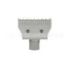 Boquilla de soplado mini de PVDF soplado de enfriamiento soplado secado soplado cabezal de soplado pequeño de 16 orificios rosca externa 1/4BSPT