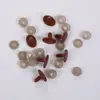 Ojos de Rosca para Manualidades, Ojos Marrones, Juguetes de Crochet, Pies de Tornillo, Nariz Ovalada, Accesorios de Crochet, Ojos