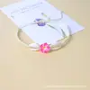 Tornozeleira Flor de Concha Europeia e Americana Transfronteiriça Estilo Boêmio Doce Feminina Moda Simples Transfronteiriça Exclusivo da Amazon