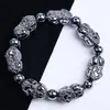 Pulsera Pixiu de Silicio Policristalino Genuino de Terahercios Derrite el Hielo Instantáneamente Pulsera Pixiu para Mujeres y Hombres