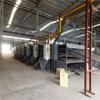 Fieltro de fibra de carbono secador automático de malla continua equipo de secado continuo de fibra de vidrio línea de secado de fibra química