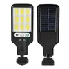 Novo Poste de Luz Solar Integrado, Luz Externa, Luz Recarregável de Alto Potencial Controlada Remotamente Ultra-Brilhante para Jardim, Luz Forte