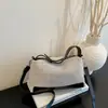 A bolsa da moda deste ano: Nova coleção outono de 2026, bolsa de ombro feminina retro fosca, bolsa transversal casual e sofisticada