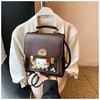Bolso Pequeño Estilo Universitario Transfronterizo para Mujer 2026 Primavera y Verano Nuevo Retro Bolso Cruzado de Viaje Mochila Moderna y Elegante