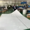 Placa de Teflón de 3000 * 3000 mm soporta tubería química resistente a la corrosión, ácidos y álcalis