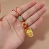 Novo pingente de bolsa estilo chinês, pingente de celular, pingente estilo chinês tradicional, pequeno pingente de chaveiro, pingente de chave de carro de alta qualidade