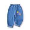 Jeans Estilo Primavera y Otoño para Niños Pequeños y Medianos 2025 Nuevo Estilo Estampados Sueltos Estilo Casual para Bebés Pantalones Rectos para Niños y Niñas