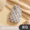 Bolsa de água quente com injeção de água grande de pelúcia fofa bolsa de mão quente acolchoado especial para barriga e pescoço feminino bolsa de água quente bolsa de mão quente