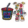 Plástico PVC Boneca Etiqueta de Buraco de Fechadura Mala Marca Registrada Pode Ser Impressa com Logo Etiqueta de Borracha Macia Selo de Borracha para Roupas Etiqueta de Plástico Personalização