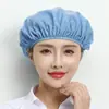 Gorras para empleados de fábrica taller, cubrecabezas, cubrecabezas a prueba de polvo, gorras de trabajo, gorras a prueba de polvo, gorras totalmente elásticas, gorras anti-caída para catering