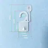 Fábrica de ropa suministro broche plástico pequeño gancho de presión para colgar ropa broche material nuevo