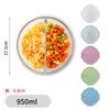 Caja de Almuerzo de Vidrio Caja Bento Recipiente para Conservar Frescura Caja Sellada Caja de Almuerzo Caja para Conservar Frescura Puede Entrar al Microondas Recipiente de Vidrio Caja para Frutas