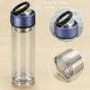 Taza de Té de Regalo con Logo Impreso, Regalo Souvenir, Taza de Agua de Vidrio de Borosilicato Alto Resistente a Altas Temperaturas, Taza Publicitaria, Taza de Vidrio de Doble Pared