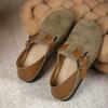 Zapatos Birkenstock para Mujer 2026 Nuevos de Primavera Mocasines Slip-On de Suela Suave Versátiles para Uso en Exteriores Mocasines Birkenstock