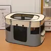 Cama Cuadrada Plegable para Perros Montada en Coche Cat Villa, Habitación de Maternidad Multifuncional para Gatos y Perros, Uso Transfronterizo para Todas las Estaciones
