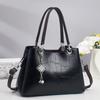 Bolsos para Mujer, de Alta Gama, Bolsos Tote Retro Europeos y Americanos de Gran Capacidad, Bolsos de Hombro Portátiles para el Día a Día